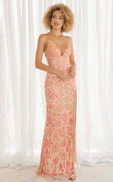 Chandelier 30168 Nude/Coral