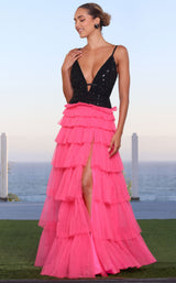 Chandelier 30202 Black/Hot Pink