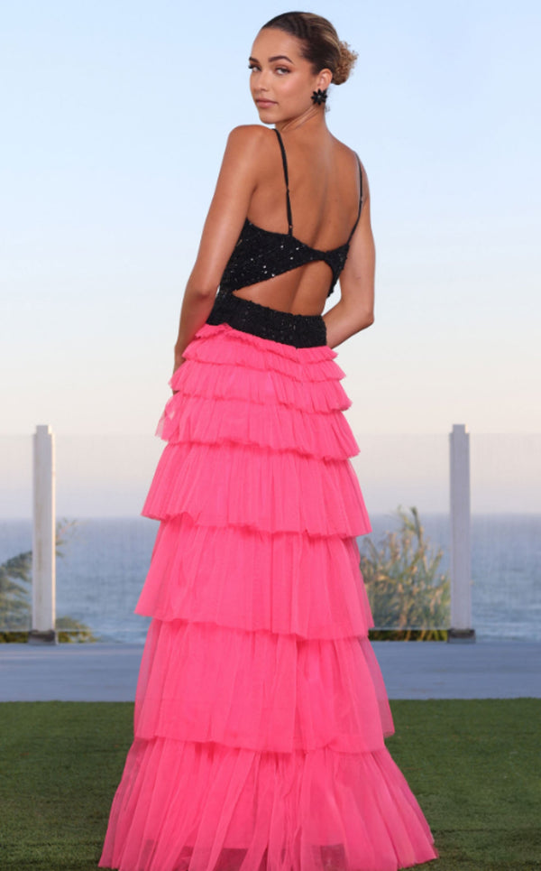 Chandelier 30202 Black/Hot Pink