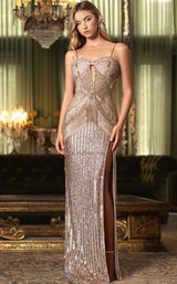 Chandelier 30213 Gold