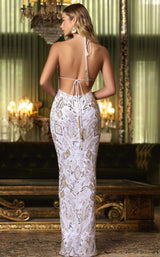Chandelier 30243 Ivory/Gold