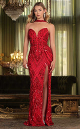 Chandelier 30244 Red
