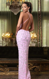 Chandelier 30270 Pink/Pearl/Silver