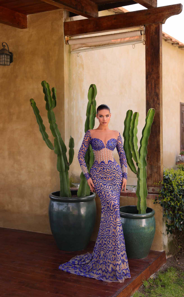 Chic and Holland AR330475 Royal Blue