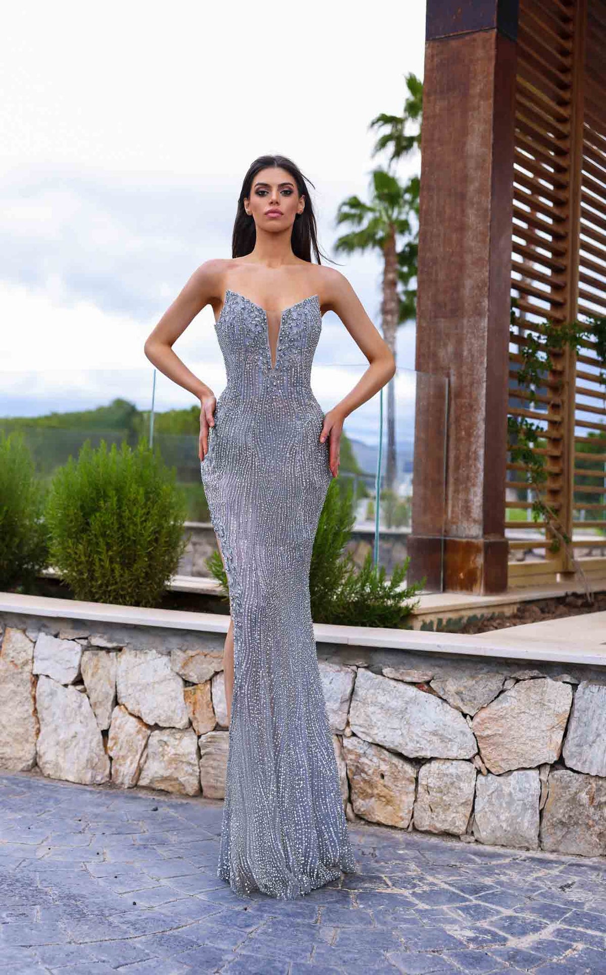 green emerald velvet dress Sassy Green Evening Dress| Evening Dresses Made to Measure / Green / Satin