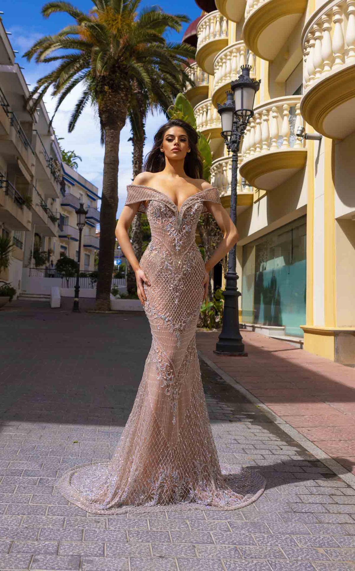 50th Birthday Elegant Gold Dress For Party Mermaid Evening Gown Velvet With  Lace-up Back And