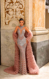 Chic and Holland HF110454 Dusty Rose