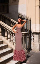 Chic and Holland HF110474 Dusty-Rose