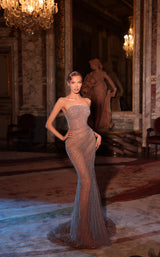 Chic and Holland HF110649 Smoke-Nude
