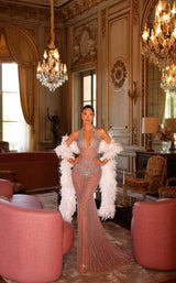 Chic and Holland HF110665 Dusty-Rose