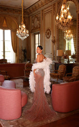 Chic and Holland HF110665 Dusty-Rose
