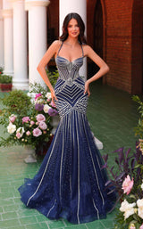 Clarisse 62223 Navy/Silver