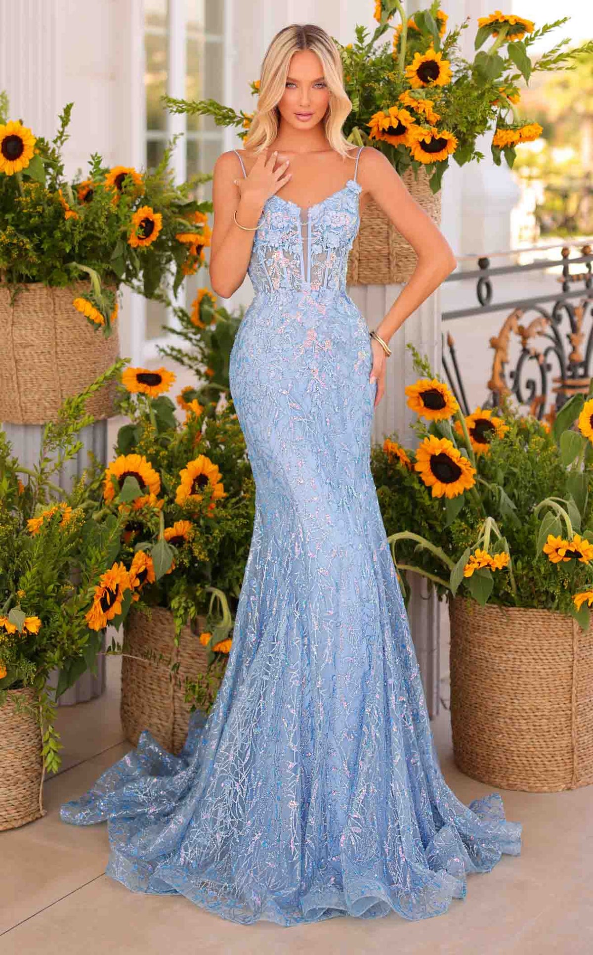 Clarisse 811178CL Prom Dress - Champagne