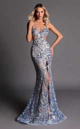 Clarisse 811181 Blue/Nude