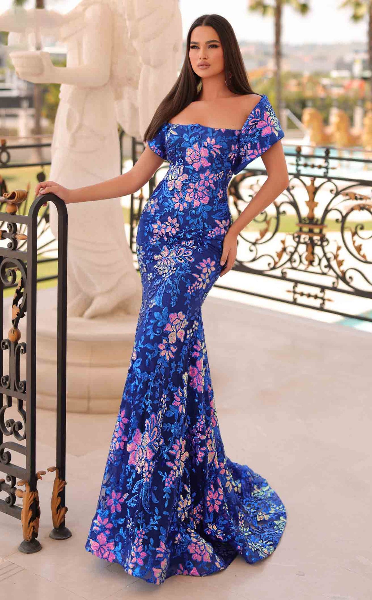 Clarisse 811283 Prom Dress - Royal | NewYorkDress Clarisse 811283 Prom Dress - Royal | NewYorkDress
