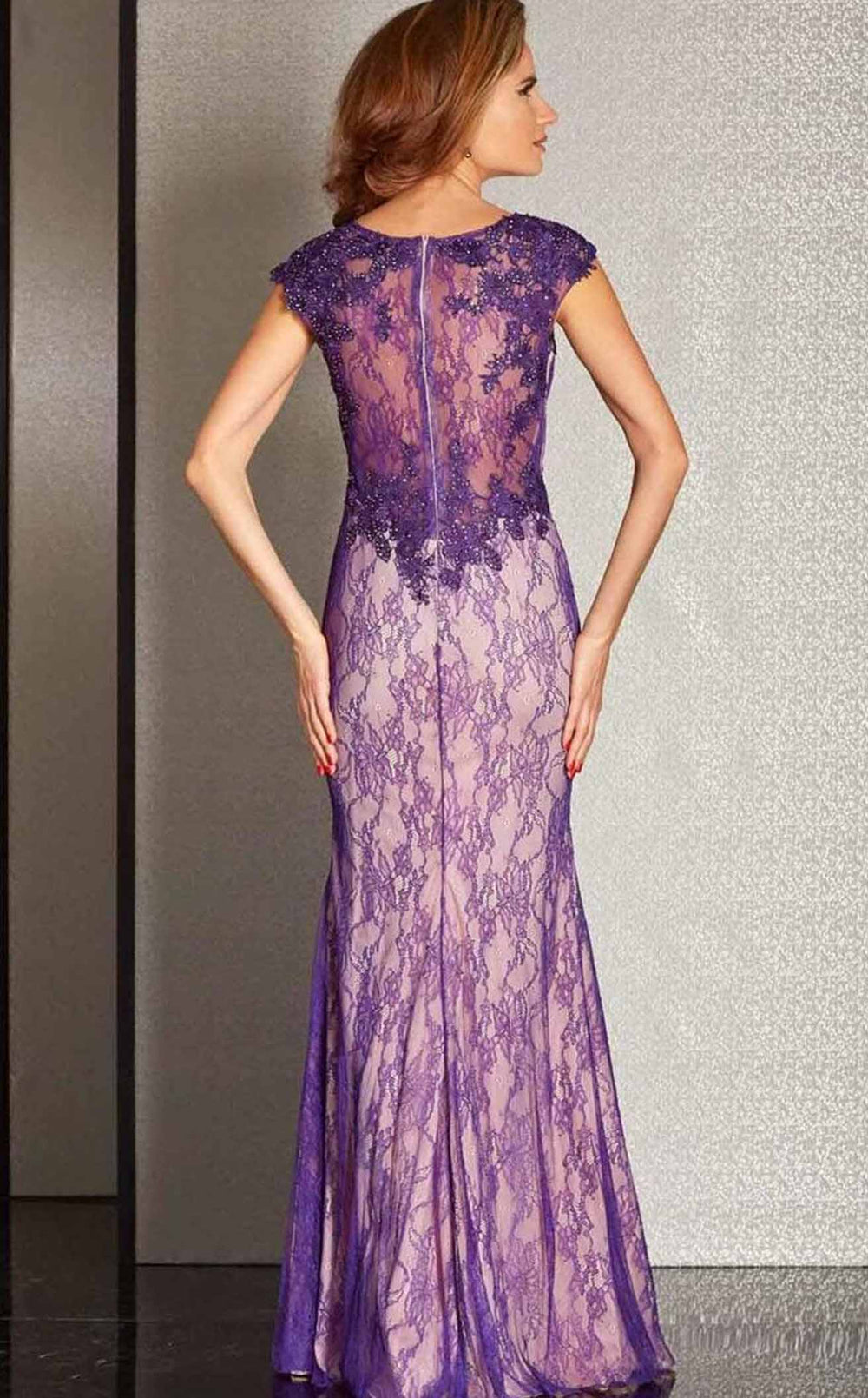 Clarisse M6236 Purple/Nude