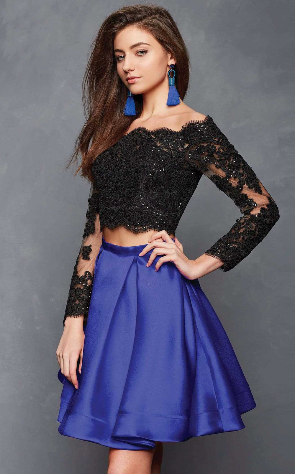 Clarisse S3581 Black/Royal
