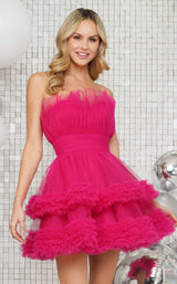 Colors Dress 3332 Fuchsia