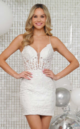 Colors Dress 3336 White