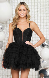 Colors Dress 3343 Black