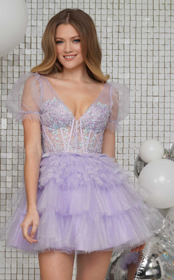 Colors Dress 3362 Lilac