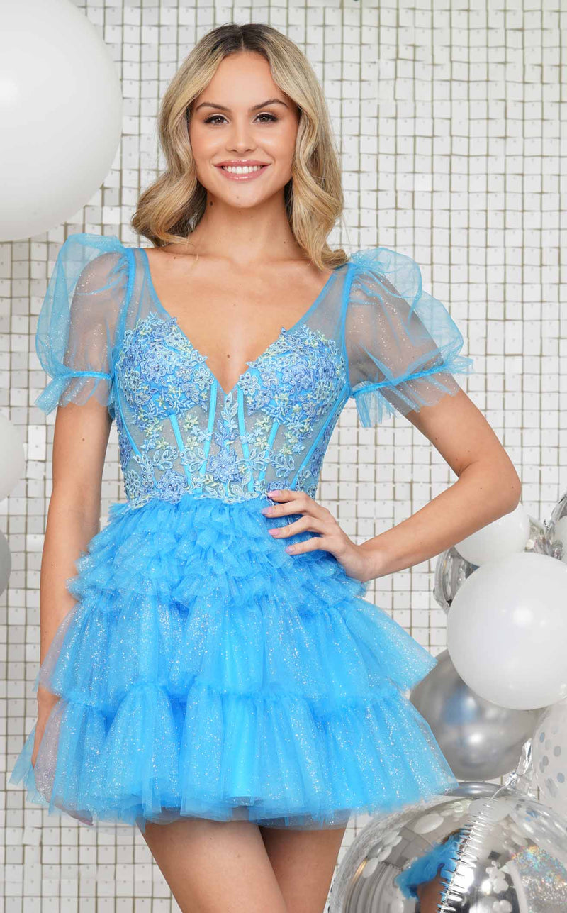 Colors Dress 3362 Turquoise