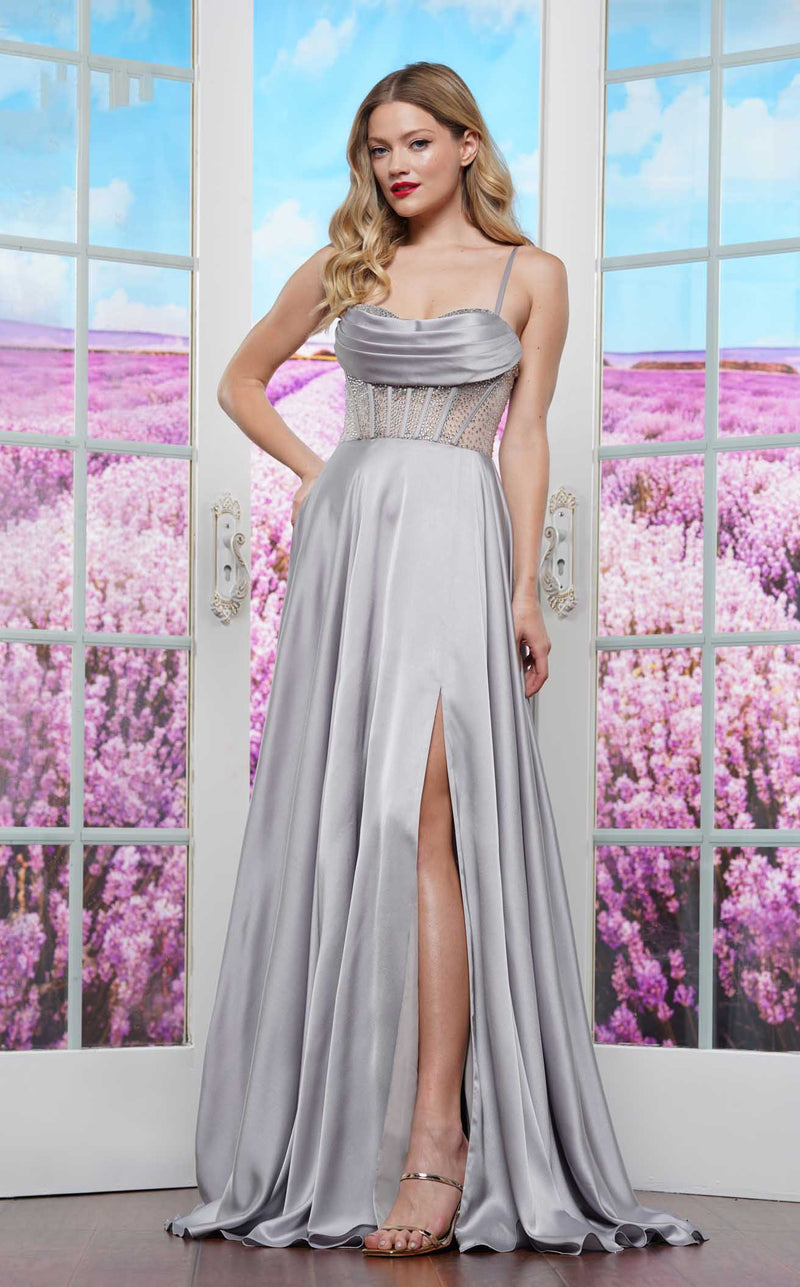 Colors Dress 3431 Grey