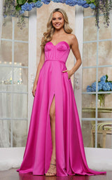 Colors Dress 3434 Magenta