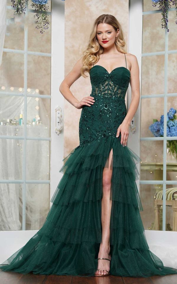 Colors Dress 3471 Deep-Green