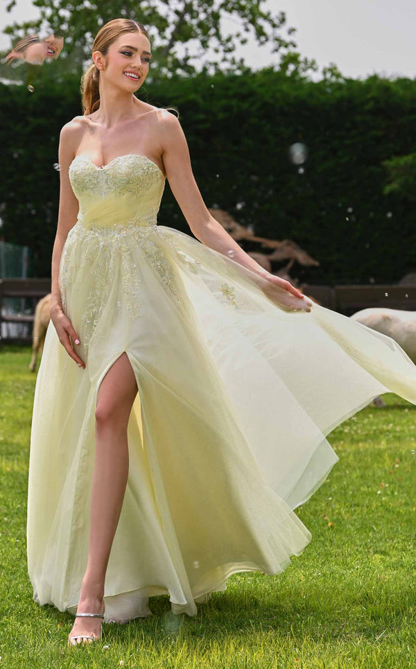 Colors Dress 3473 Yellow