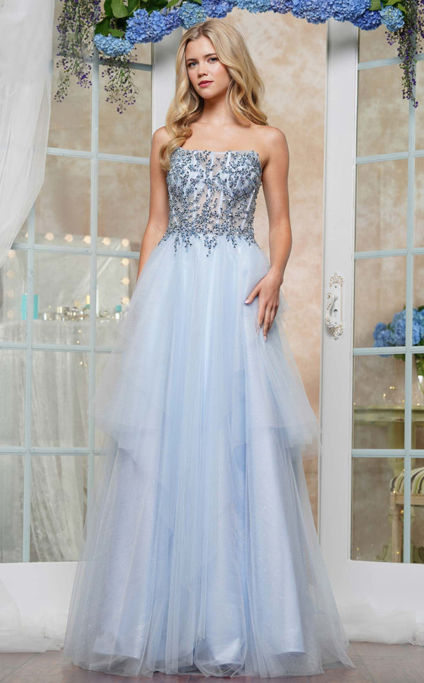 Colors Dress 3475 Blue