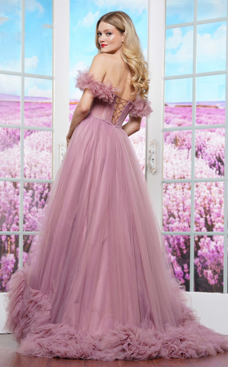 Colors Dress 3485 Deep-Mauve