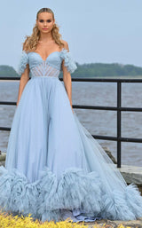 Colors Dress 3485 Wedgewood