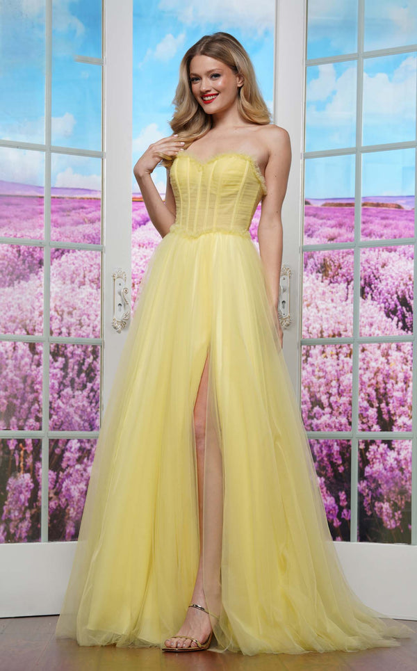 Colors Dress 3486 Yellow
