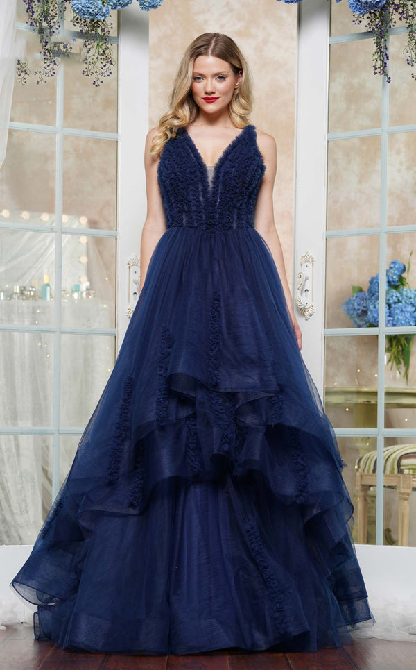 Colors Dress 3487 Navy