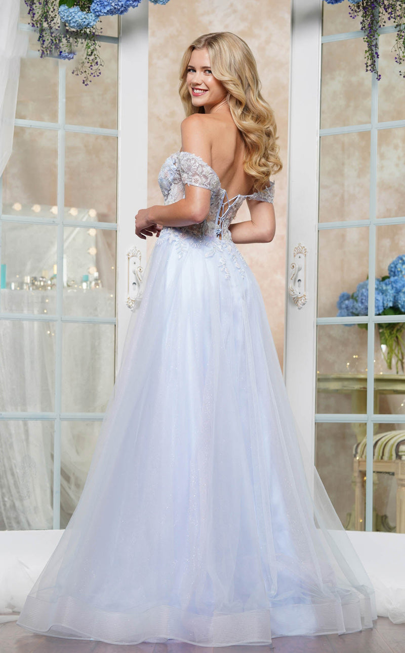 Colors Dress 3498 Blue-Lilac