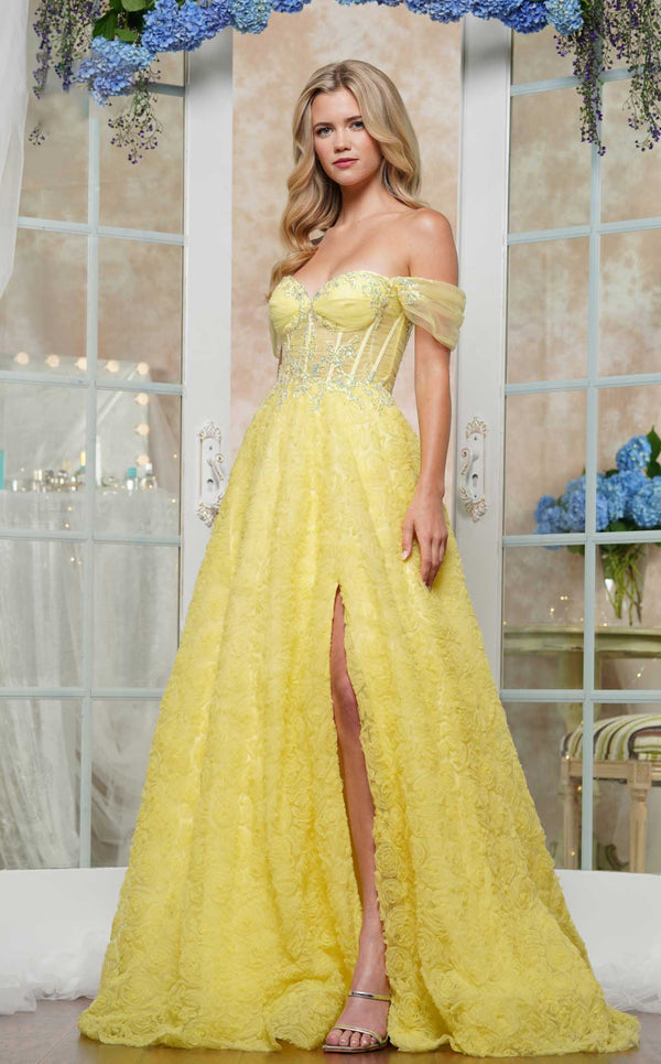 Colors Dress 3506 Yellow