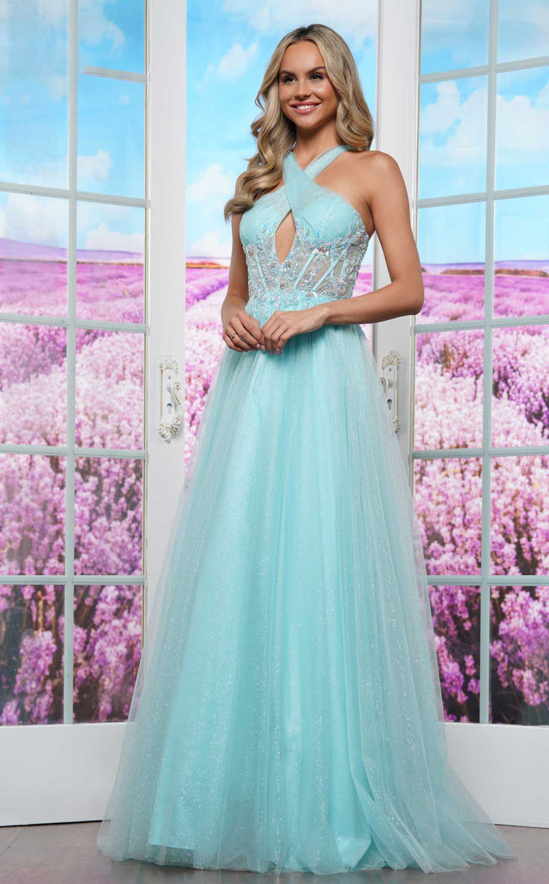 Colors Dress 3514 Tiffany-Blue