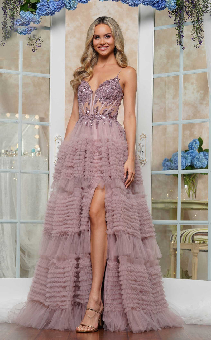 Colors Dress 3515 Mauve