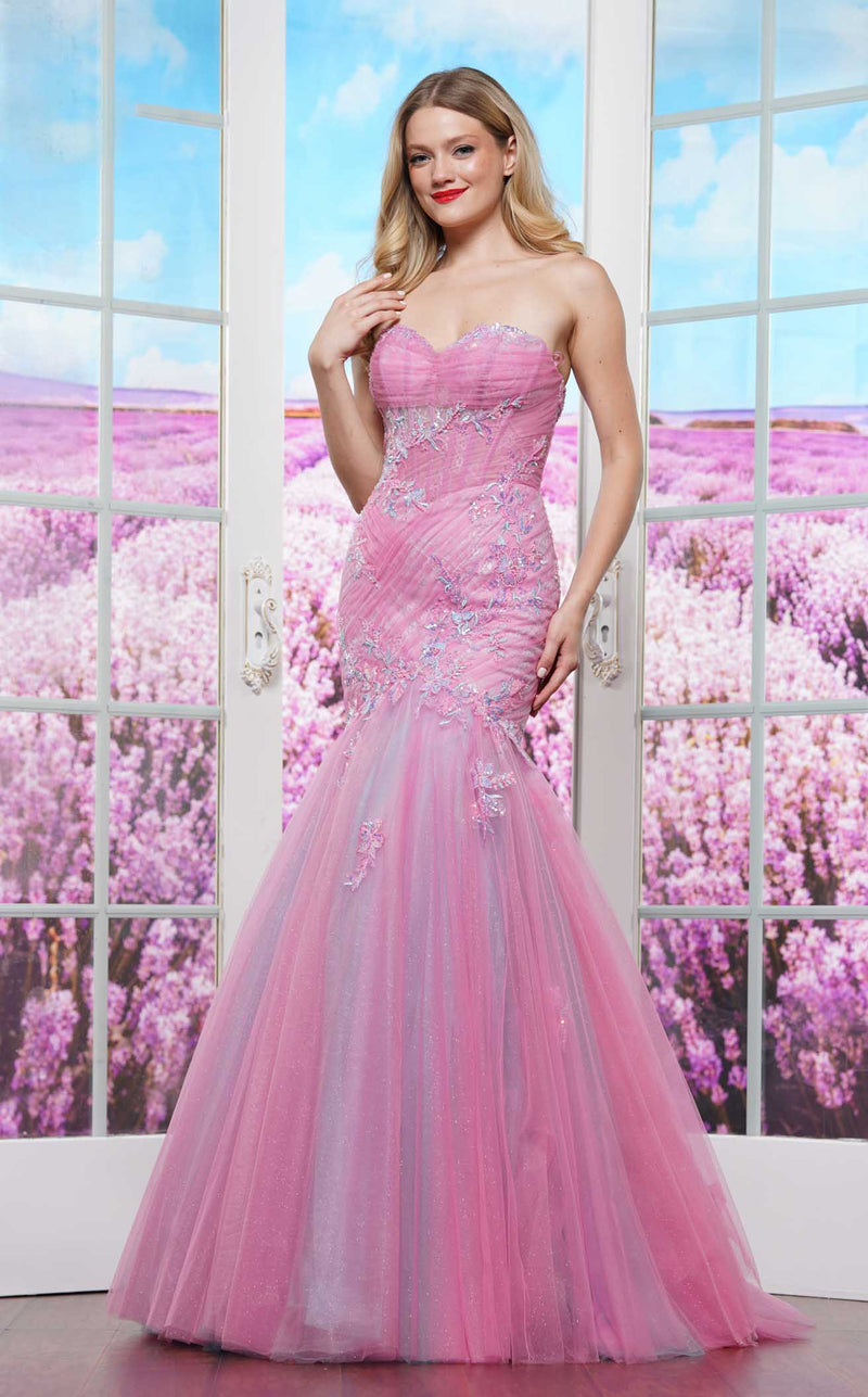 Colors Dress 3529 Hot-Pink