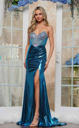 Colors Dress 3551 Teal