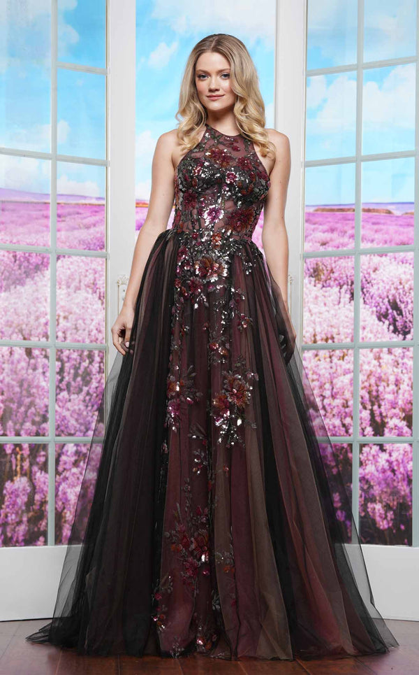 Colors Dress 3578 Black-Multi