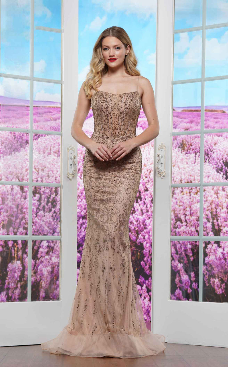 Colors Dress 3585 Nude