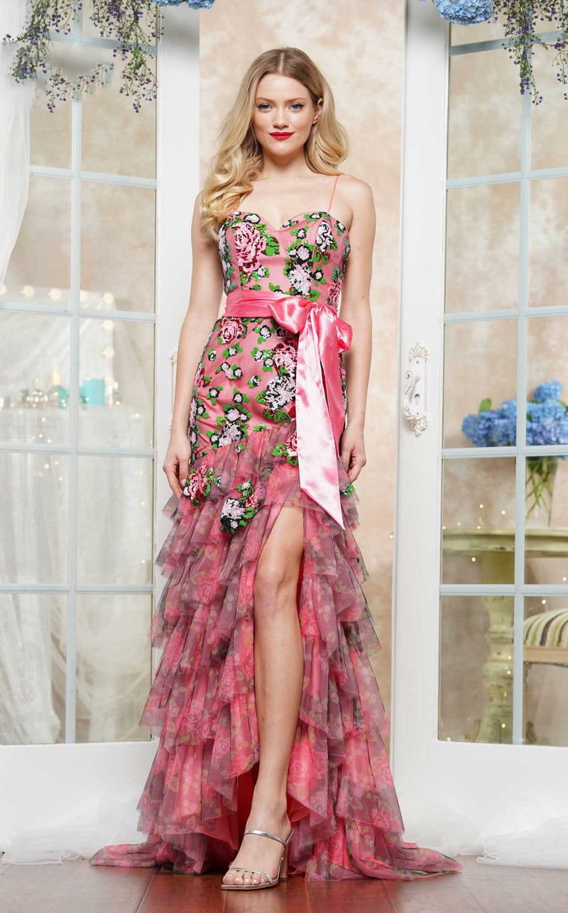 Colors Dress 3607 Pink