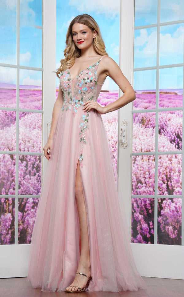 Colors Dress 3612 Pink