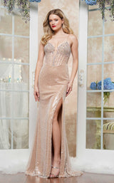 Colors Dress 3626 Nude