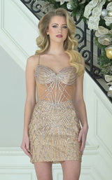 Colors Dress 3648 Nude