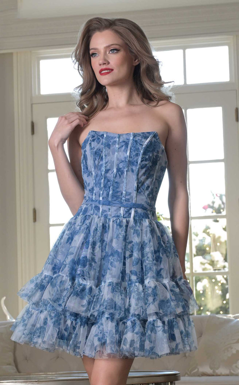 Colors Dress 3669 Blue