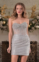 Colors Dress 3685 Silver