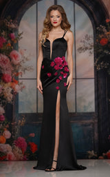 Colors Dress 3734 Black-Pink